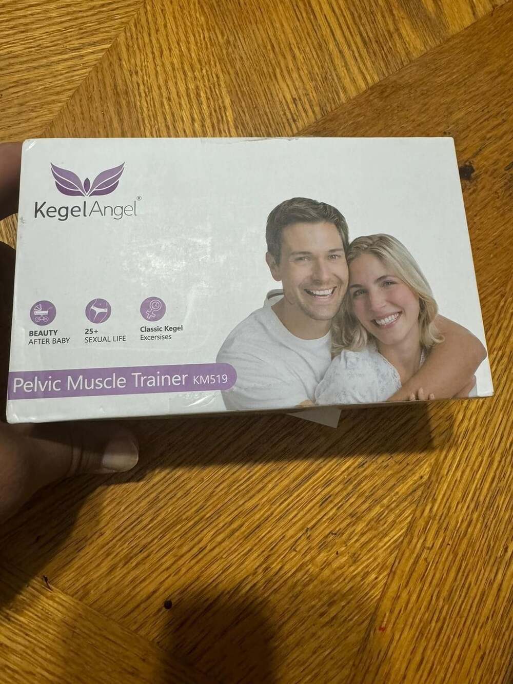 KegelAngel Pelvic Muscle Trainer KM519 Purple Exercise Device